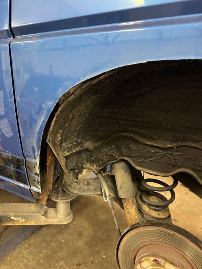 Wheel Arch Welding